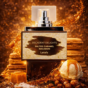 Perfume Lattafa Macaron Salted Caramel original 50ml mujer envío rápido Colombia
