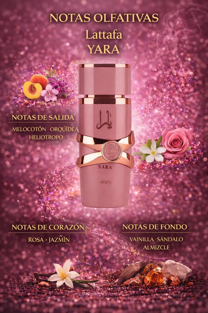 Perfume Lattafa Yara Elixir original 100ml mujer envío rápido Colombia