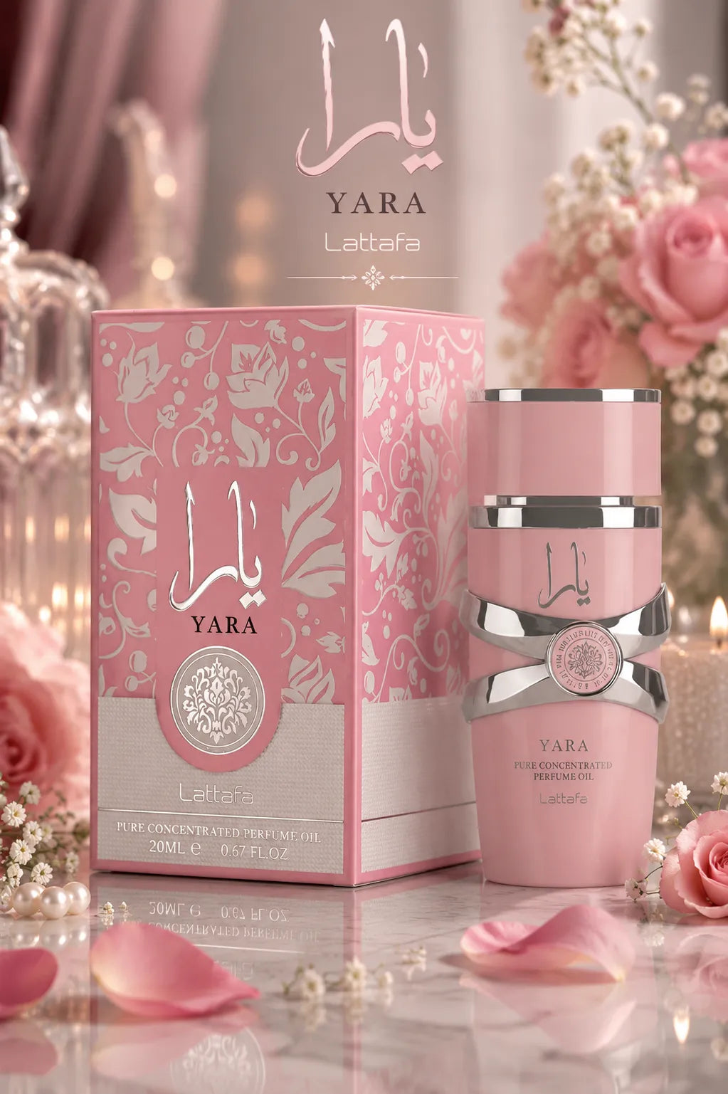 Perfume Lattafa Yara original 100ml mujer envío rápido Colombia