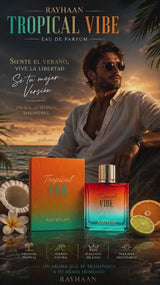 Rayhaan Tropical Vibe Eau de Parfum 100ml Original - Fragancia Fresca - Video