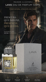 Maison Alhambra Lava Eau de Parfum 100ml - Elegancia y Frescura - Video