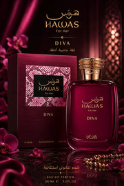 Perfume Rasasi Hawas Diva original 100ml mujer envío rápido Colombia