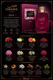 Perfume Rasasi Hawas Diva original 100ml mujer envío rápido Colombia