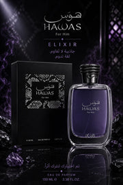 Perfume Rasasi Hawas For Him original 100ml hombre envío rápido Colombia