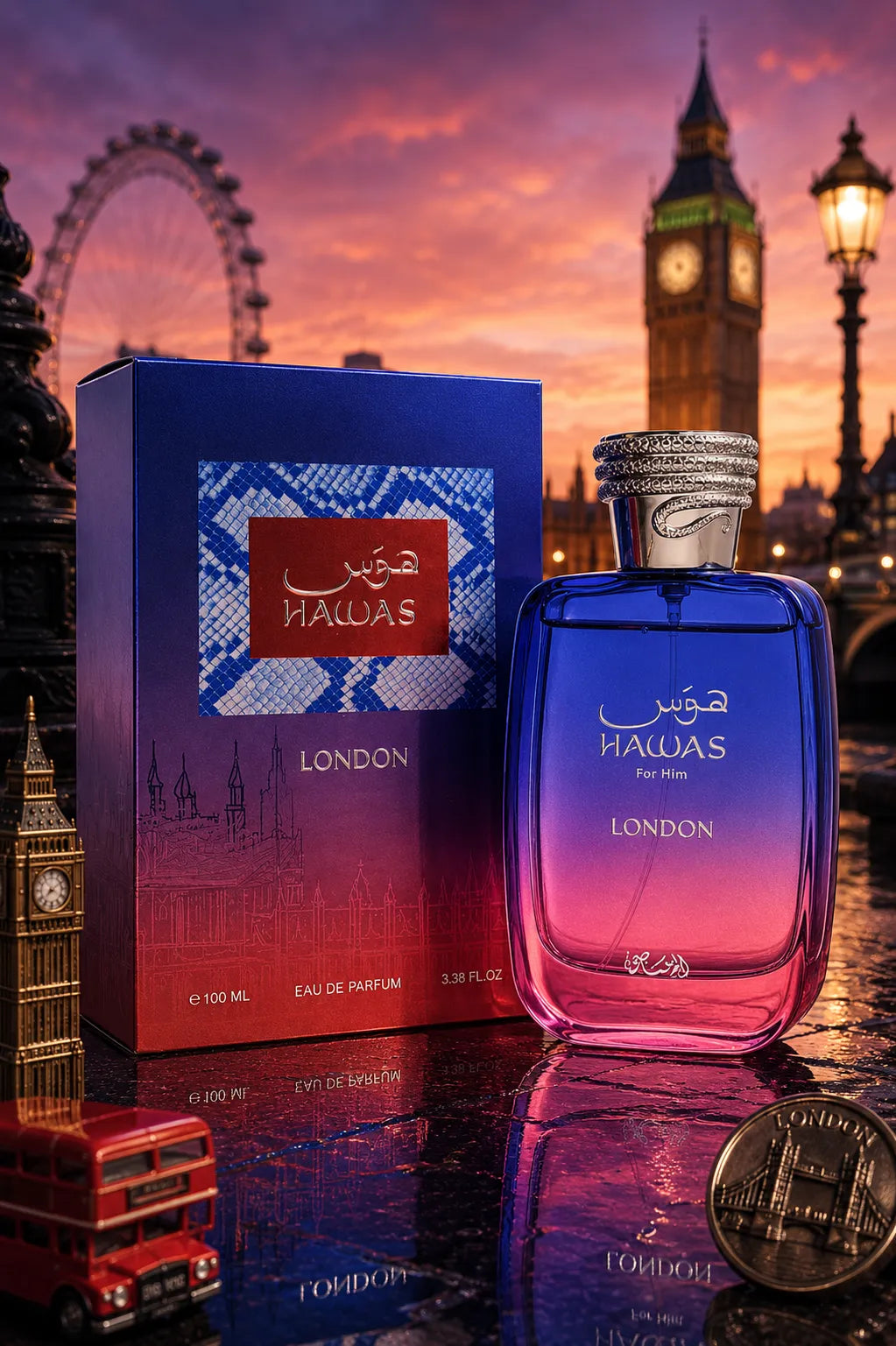 Perfume Rasasi Hawas London original 100ml hombre envío rápido Colombia