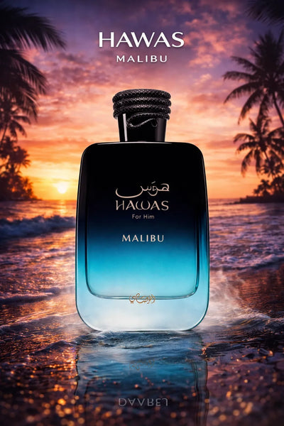 Perfume Rasasi Hawas Malibu original 100ml hombre envío rápido Colombia