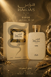 Perfume Rasasi Hawas Viper original 100ml hombre envío rápido Colombia